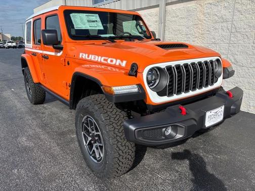 Orange 2026 Jeep Wrangler Rubicon