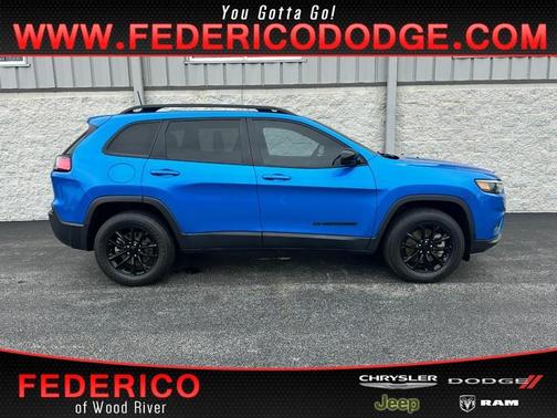 Hydro Blue Pearlcoat 2023 Jeep Cherokee Altitude Lux