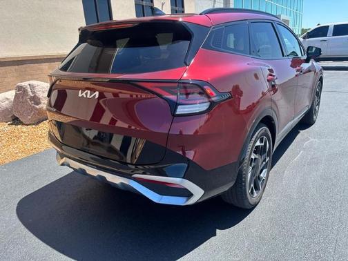 Red 2025 Kia Sportage SX-Prestige
