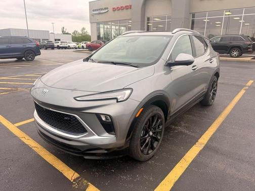 Moonstone Gray Metallic 2024 Buick Encore GX Sport Touring
