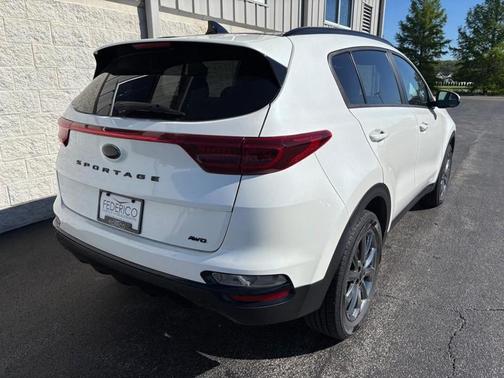 Snow White Pearl 2022 Kia Sportage Nightfall