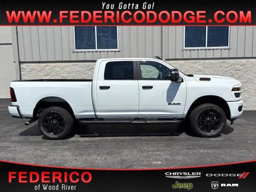 Bright White Clearcoat 2025 RAM 2500 Big Horn