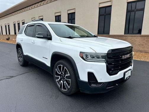 Summit White / White 2021 GMC Acadia SLE