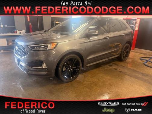Carbonized Gray Metallic 2022 Ford Edge ST