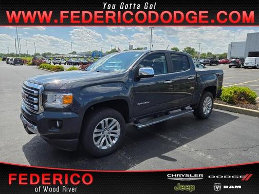 Dark Sky Metallic 2019 GMC Canyon SLT