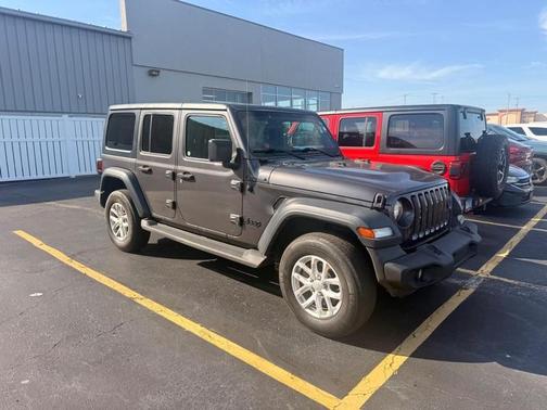Granite Crystal Clearcoat Metallic 2023 Jeep Wrangler Sport S