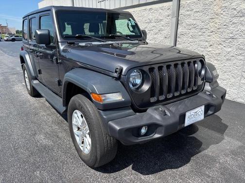 Granite Crystal Clearcoat Metallic 2023 Jeep Wrangler Sport S