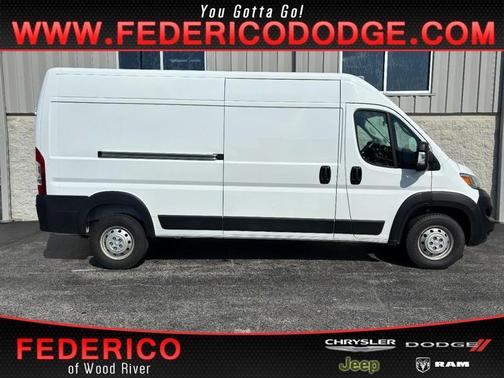 Bright White Clearcoat 2023 RAM ProMaster 2500 High Roof