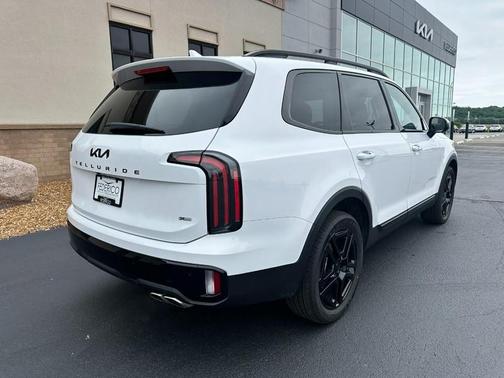 Glacial White Pearl 2025 Kia Telluride EX X-Line