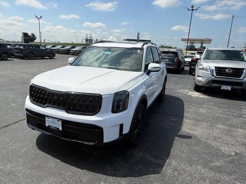 Glacial White Pearl 2025 Kia Telluride EX X-Line