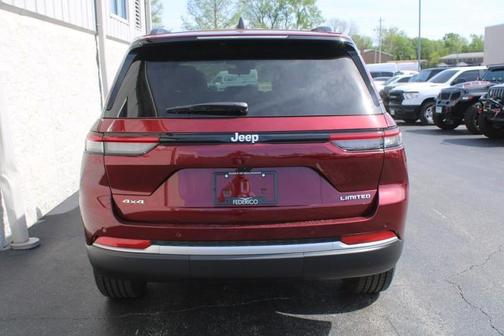 Velvet Red Pearlcoat 2026 Jeep Grand Cherokee Limited 4x4