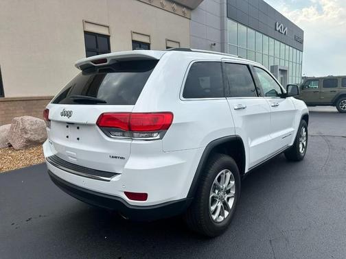 Bright White Clearcoat 2015 Jeep Grand Cherokee Limited