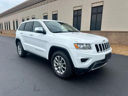 Bright White Clearcoat 2015 Jeep Grand Cherokee Limited