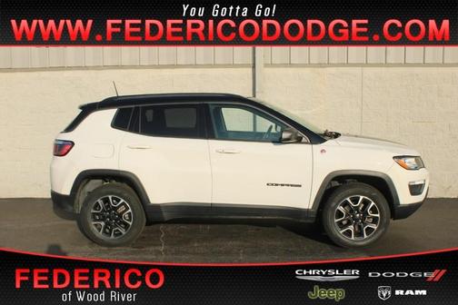 White Clearcoat 2019 Jeep Compass Trailhawk