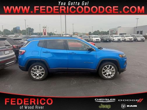 Blue Pearlcoat 2023 Jeep Compass Latitude Lux