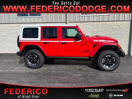 Firecracker Red Clearcoat 2026 Jeep Wrangler Rubicon