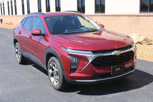 Crimson Metallic 2024 Chevrolet Trax LT