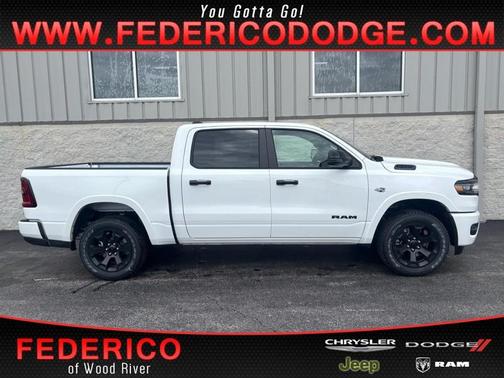 Bright White Clearcoat 2026 RAM 1500 Big Horn/Lone Star