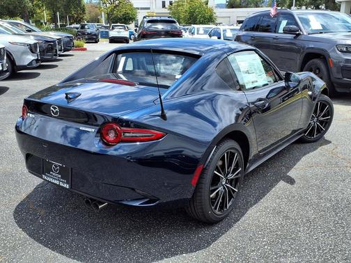 Deep Crystal Blue Mica 2026 Mazda MX-5 Miata RF Grand Touring