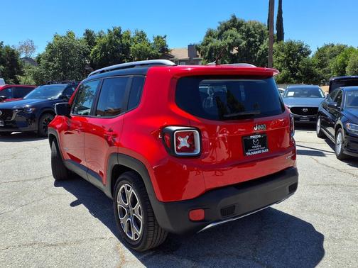 Colorado Red 2017 Jeep Renegade Limited