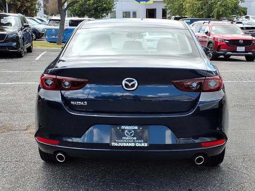 Deep Crystal Blue Mica 2026 Mazda Mazda3 FWD w/Preferred Package