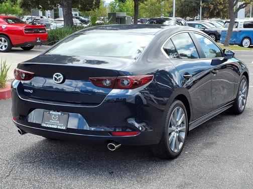 Deep Crystal Blue Mica 2026 Mazda Mazda3 FWD w/Preferred Package