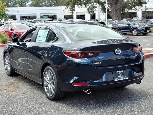 Deep Crystal Blue Mica 2026 Mazda Mazda3 FWD w/Preferred Package