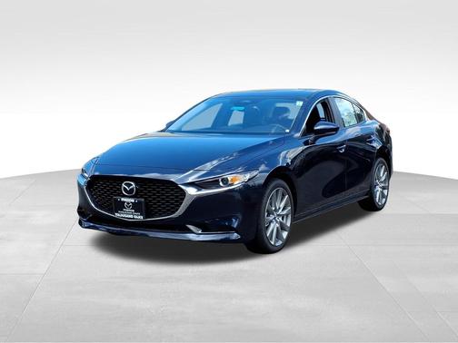 Deep Crystal Blue Mica 2026 Mazda Mazda3 FWD w/Preferred Package