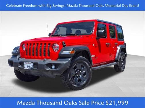 2019 Jeep Wrangler Unlimited Sport