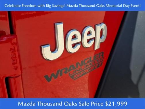 2019 Jeep Wrangler Unlimited Sport