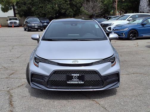 Classic Silver Metallic 2021 Toyota Corolla SE