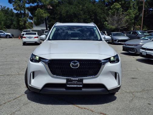 Rhodium White Premium 2024 Mazda CX-90 3.3 Turbo Preferred Plus