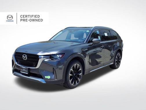 Machine Gray Metallic 2024 Mazda CX-90 PHEV Premium