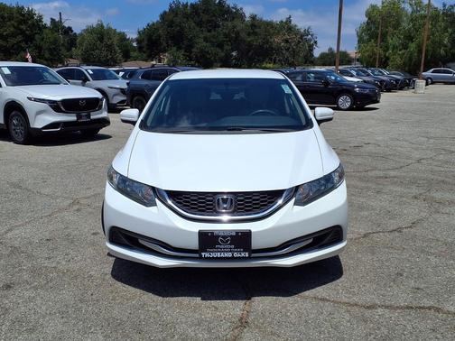 Taffeta White 2014 Honda Civic LX