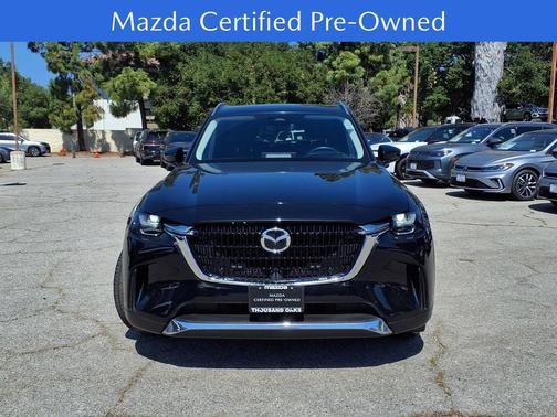 Jet Black Mica 2024 Mazda CX-90 PHEV Premium