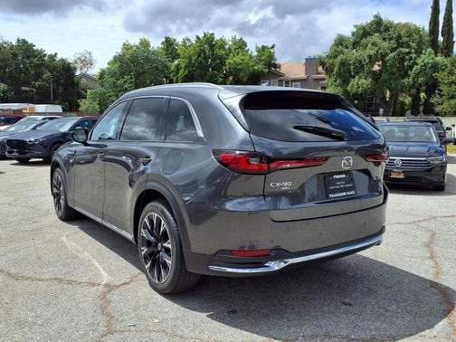 Machine Gray Metallic 2024 Mazda CX-90 PHEV Premium Plus