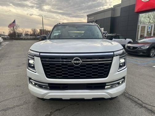 White Pearl 2026 Nissan Armada Platinum Reserve