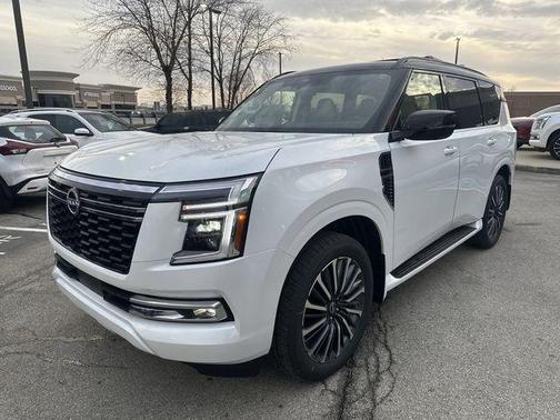 White Pearl 2026 Nissan Armada Platinum Reserve