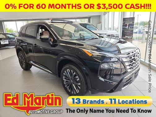 Super Black 2026 Nissan Rogue Platinum