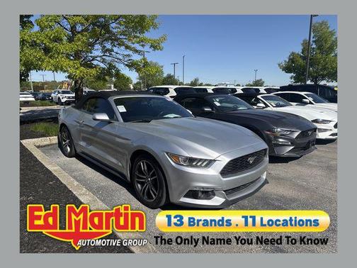 Ingot Silver 2016 Ford Mustang EcoBoost Premium