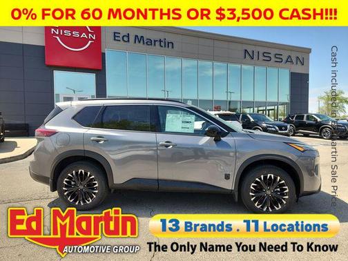 Gun Metallic 2026 Nissan Rogue Dark Armor