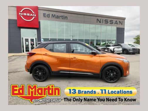Orange Metallic 2024 Nissan Kicks SR
