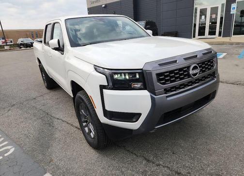 Glacier White 2026 Nissan Frontier SV