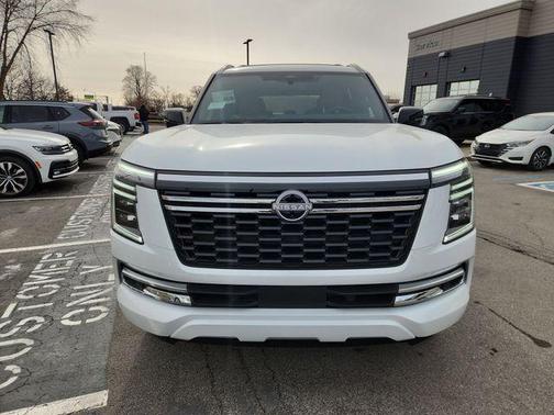 White Pearl 2026 Nissan Armada Platinum Reserve