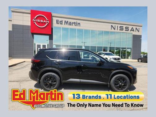 Super Black 2023 Nissan Rogue SV