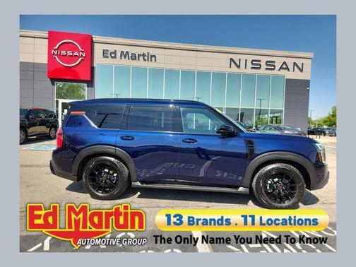 Deep Ocean Blue 2025 Nissan Armada PRO-4X 4WD
