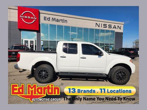 Glacier White 2019 Nissan Frontier SV