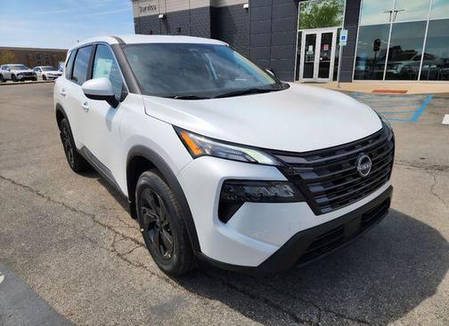 White Pearl 2026 Nissan Rogue SV