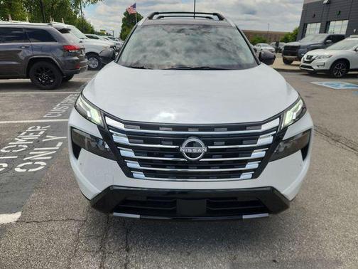White Pearl 2026 Nissan Rogue Platinum