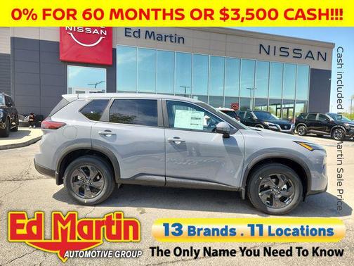 Boulder Gray 2026 Nissan Rogue SV